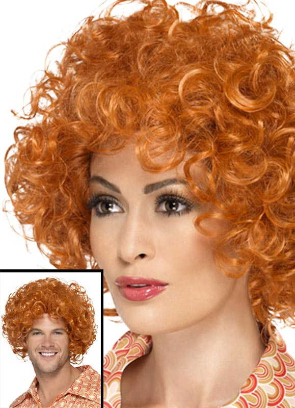 Curly Ginger Afro Wig Annie