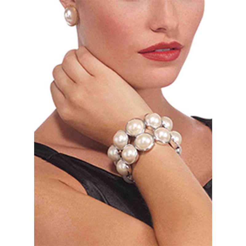 Gemini Pearl Bracelet with XL oval clasp | Venus Gemini Jewellery – Venus  in Gemini