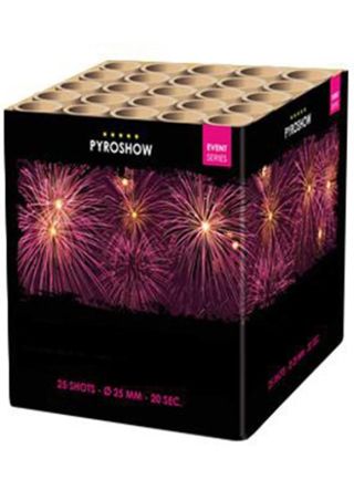 Firework (CAKE) - Pro Range - Purple Peony - 25 shots - 20 seconds