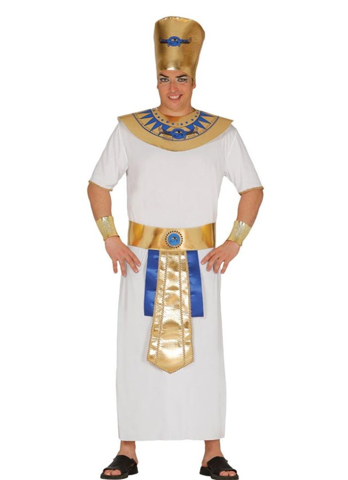 Egyptian Pharoah Mens Costume - White
